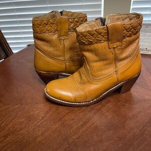 BED|STU Cobbler Leather Booties ankle